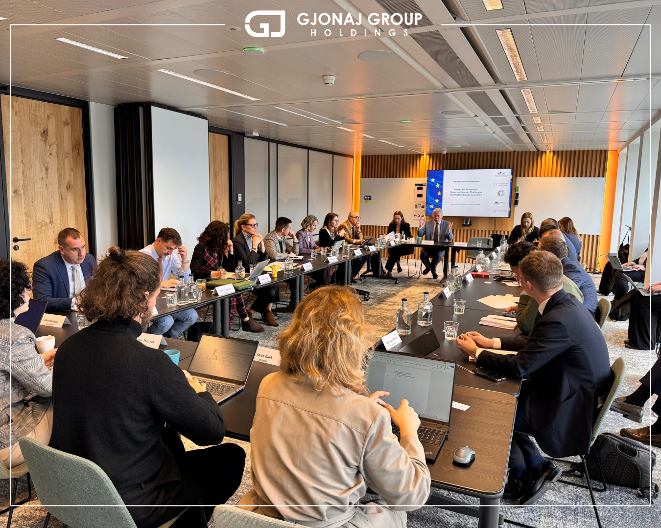 Gjonaj Group al forum delle Camere di Commercio Americane dei Balcani Occidentali con la Commissione Europea a Bruxelles — photo 2