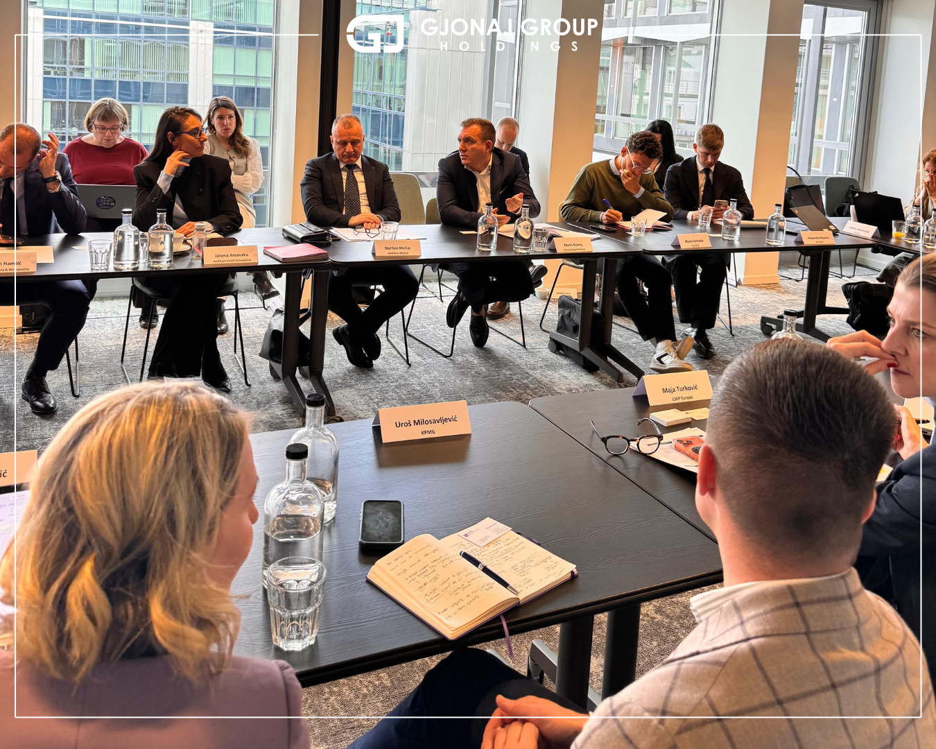 Gjonaj Group al forum delle Camere di Commercio Americane dei Balcani Occidentali con la Commissione Europea a Bruxelles — photo 4