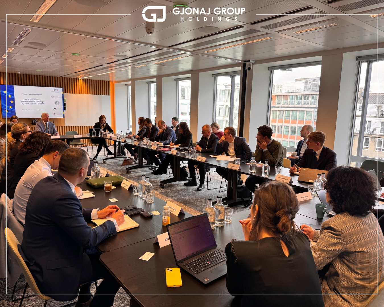 Gjonaj Group al forum delle Camere di Commercio Americane dei Balcani Occidentali con la Commissione Europea a Bruxelles — photo 5