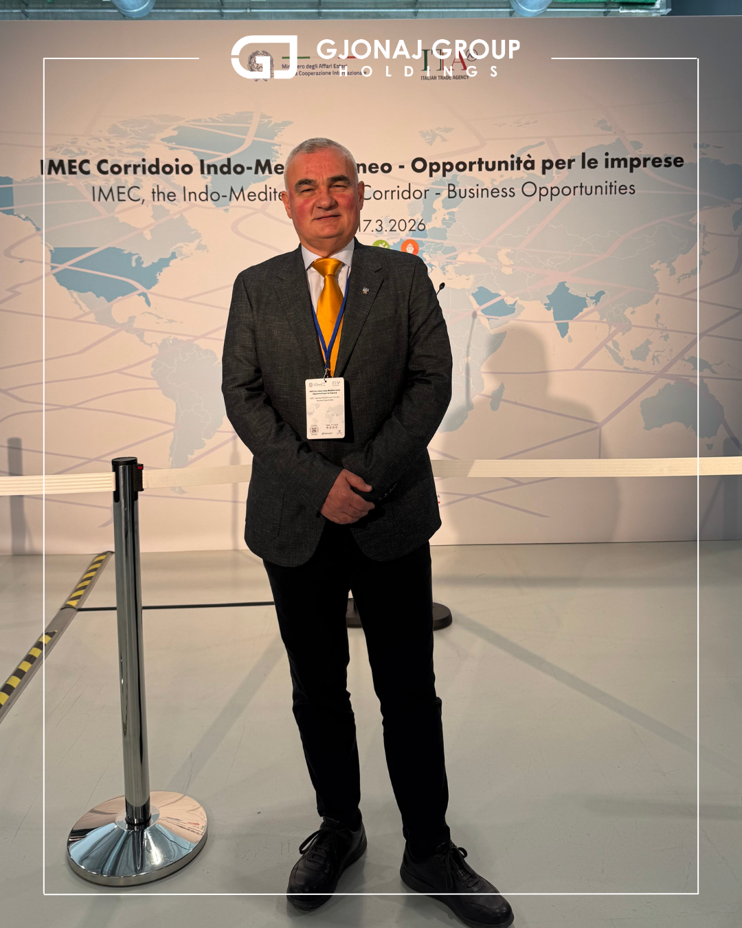 Gjonaj Group Holdings al Forum Internazionale IMEC a Trieste, Italia — photo 9