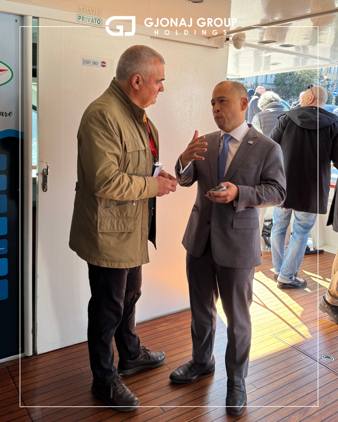 Gjonaj Group Holdings al Forum Internazionale IMEC a Trieste, Italia — photo 4