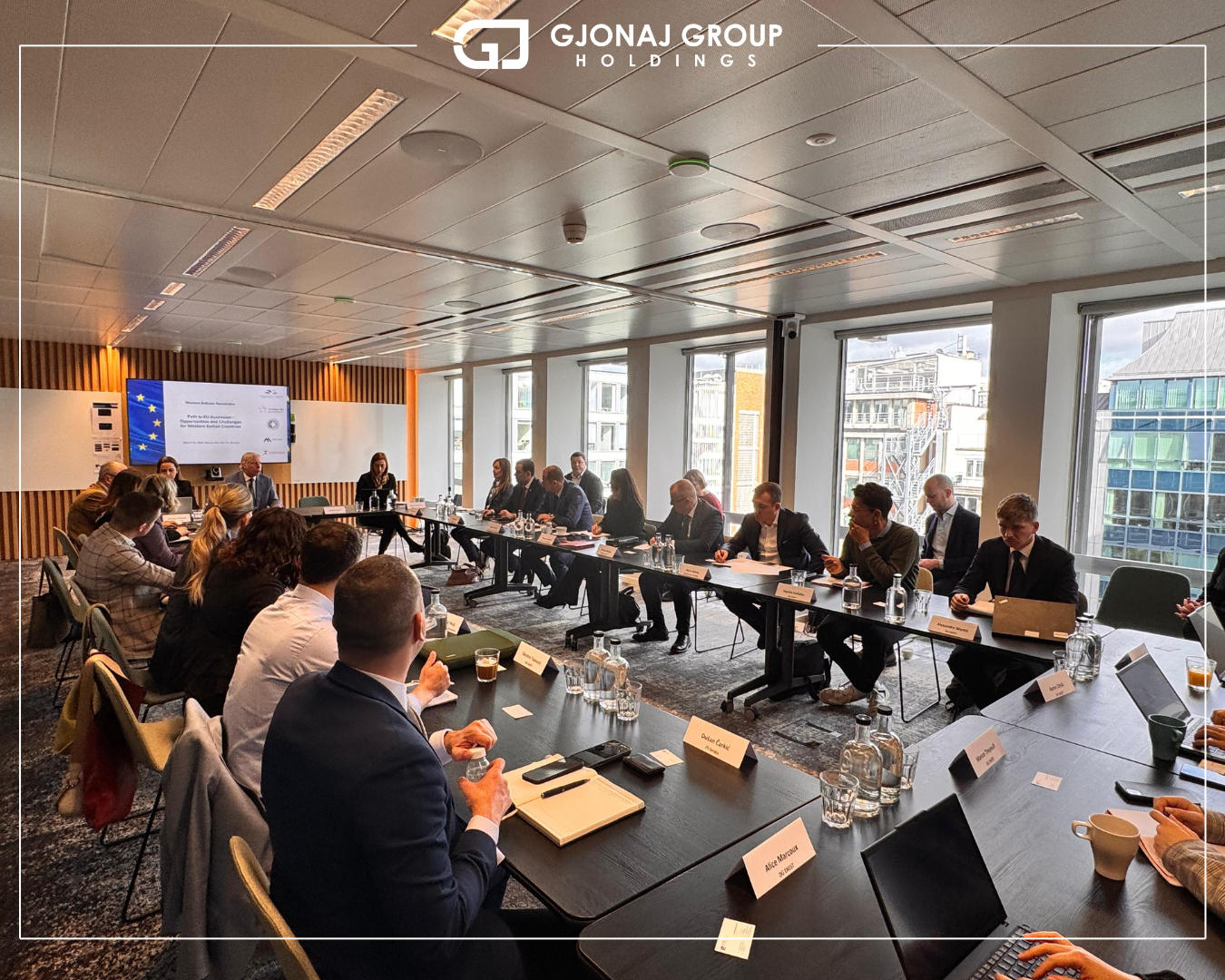 Gjonaj Group al forum delle Camere di Commercio Americane dei Balcani Occidentali con la Commissione Europea a Bruxelles — photo 1